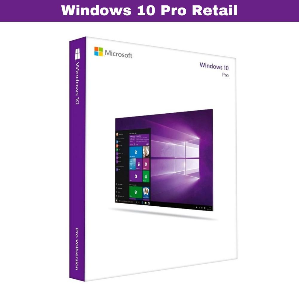 Windows 10 Pro Retail Key (Lifetime)